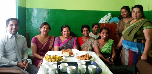 Laboratory visit to District General Hospital, Nuwaraeliya - with Dr. M. Abeywardene, Consultant Clinical Microbiologist and her team