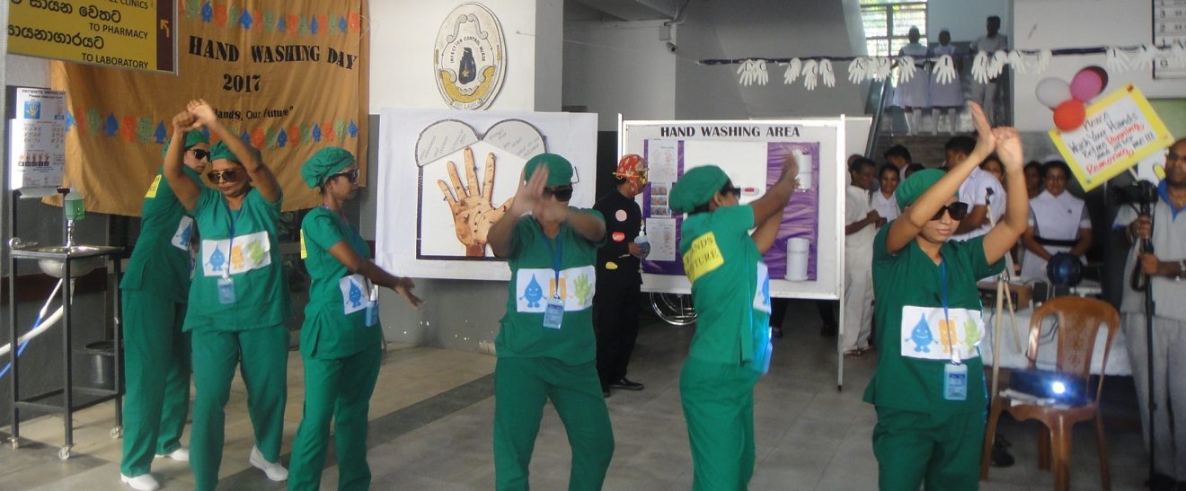 NHSL Commemorates Global Hand washing Day 2017 with Hand Washing Ceremony of a Different Nature